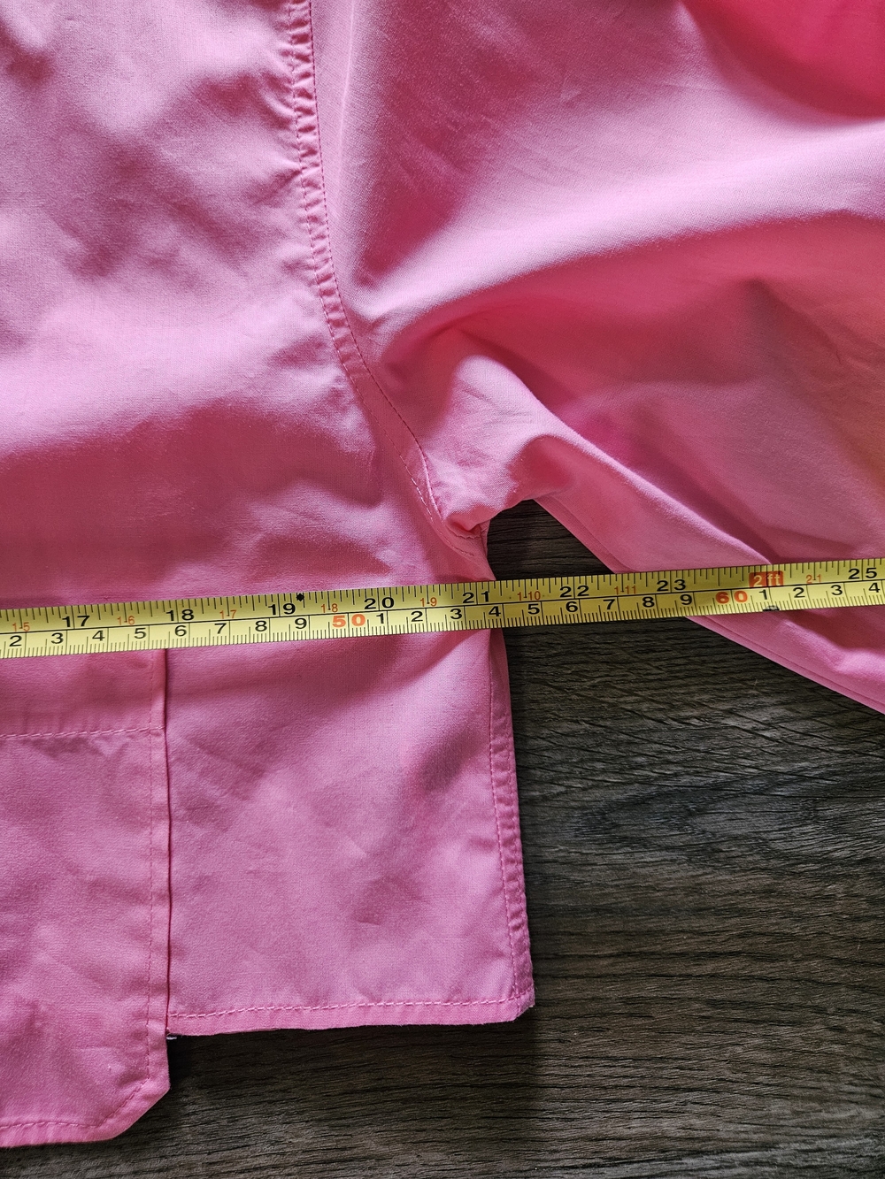Zara Hot Pink Cropped Poplin Button Down Top - Picture 3 of 10